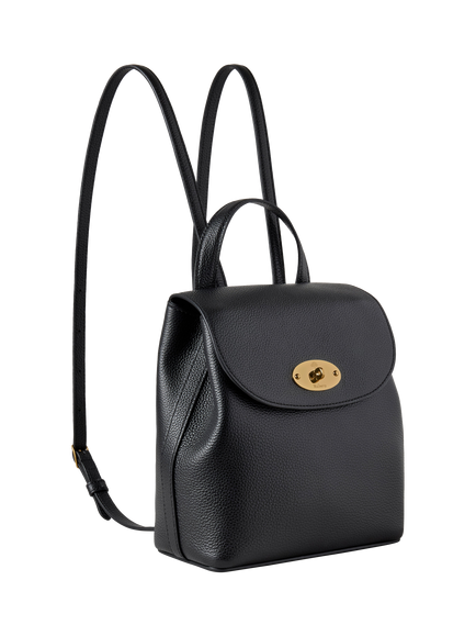 Mulberry Mini Bayswater Small Classic Grain Leather Backpack - view 2, Black
