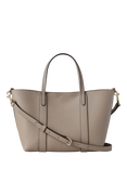 Mulberry Mini Bayswater Leather Tote Bag, Cashmere Taupe