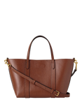 Mulberry Mini Bayswater Leather Tote Bag, Oak