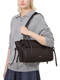 Mulberry Small Bayswater Leather Handbag, Ebony