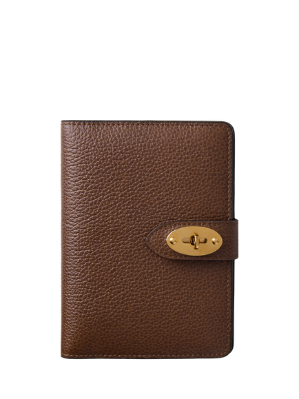 Mulberry Darley Leather Passport Cover, Oak