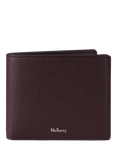 Mulberry Leather 8 Card Wallet, Ebony