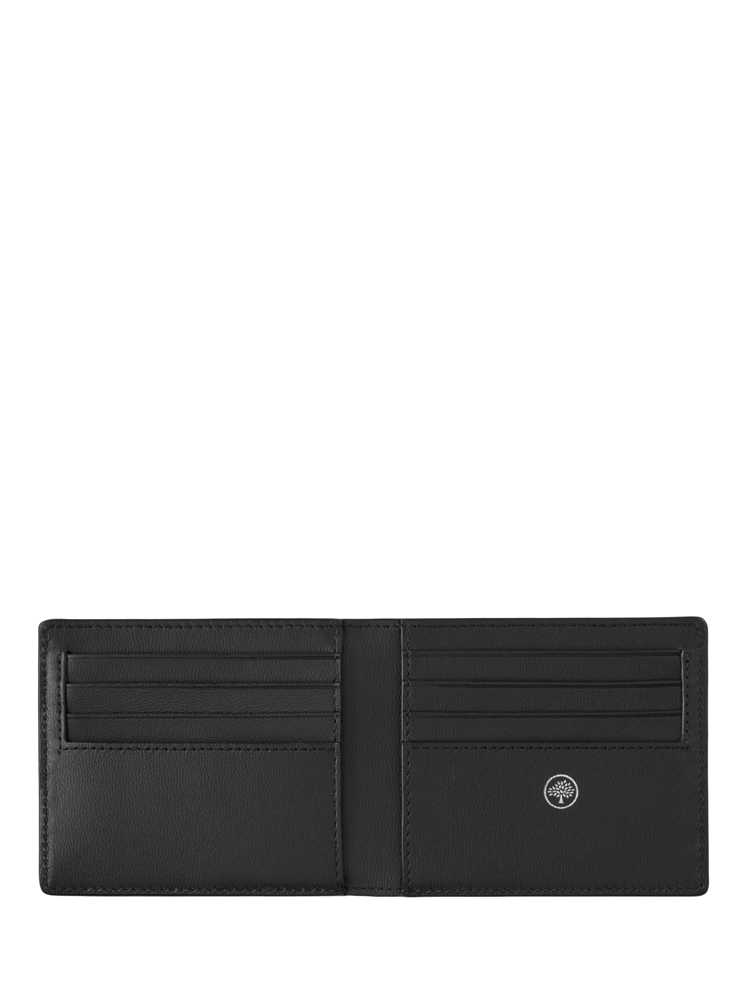 Product image 2 of 2, which shows Mulberry Leather 8 Card Wallet, Ebony