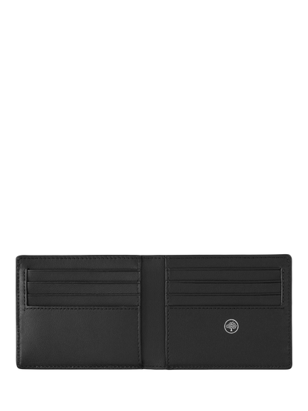 Mulberry Leather 8 Card Wallet, Ebony - view 2, Ebony