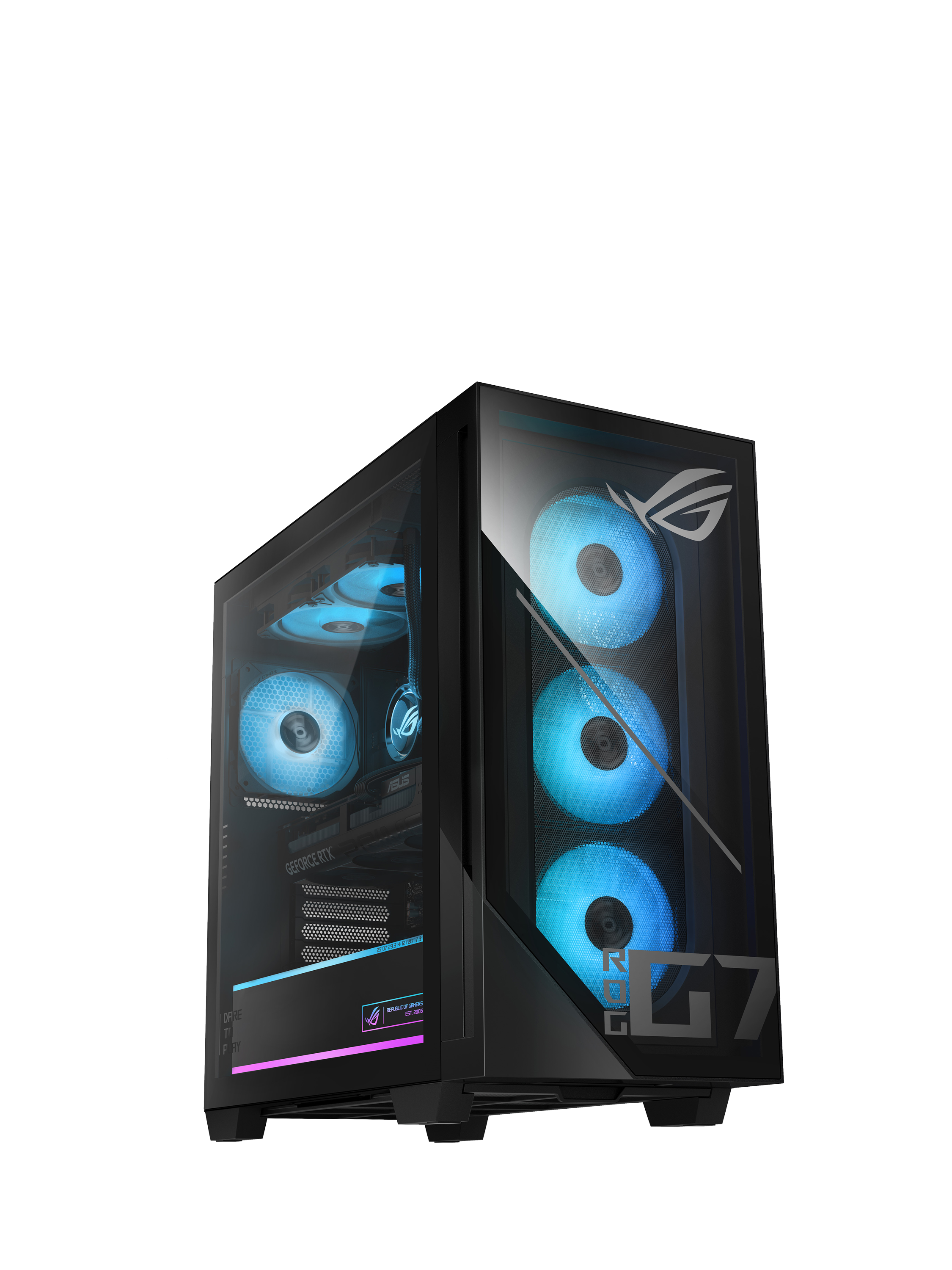 ASUS ROG G700 Gaming PC, AMD Ryzen Processor, RTX 5060 Ti, 16GB