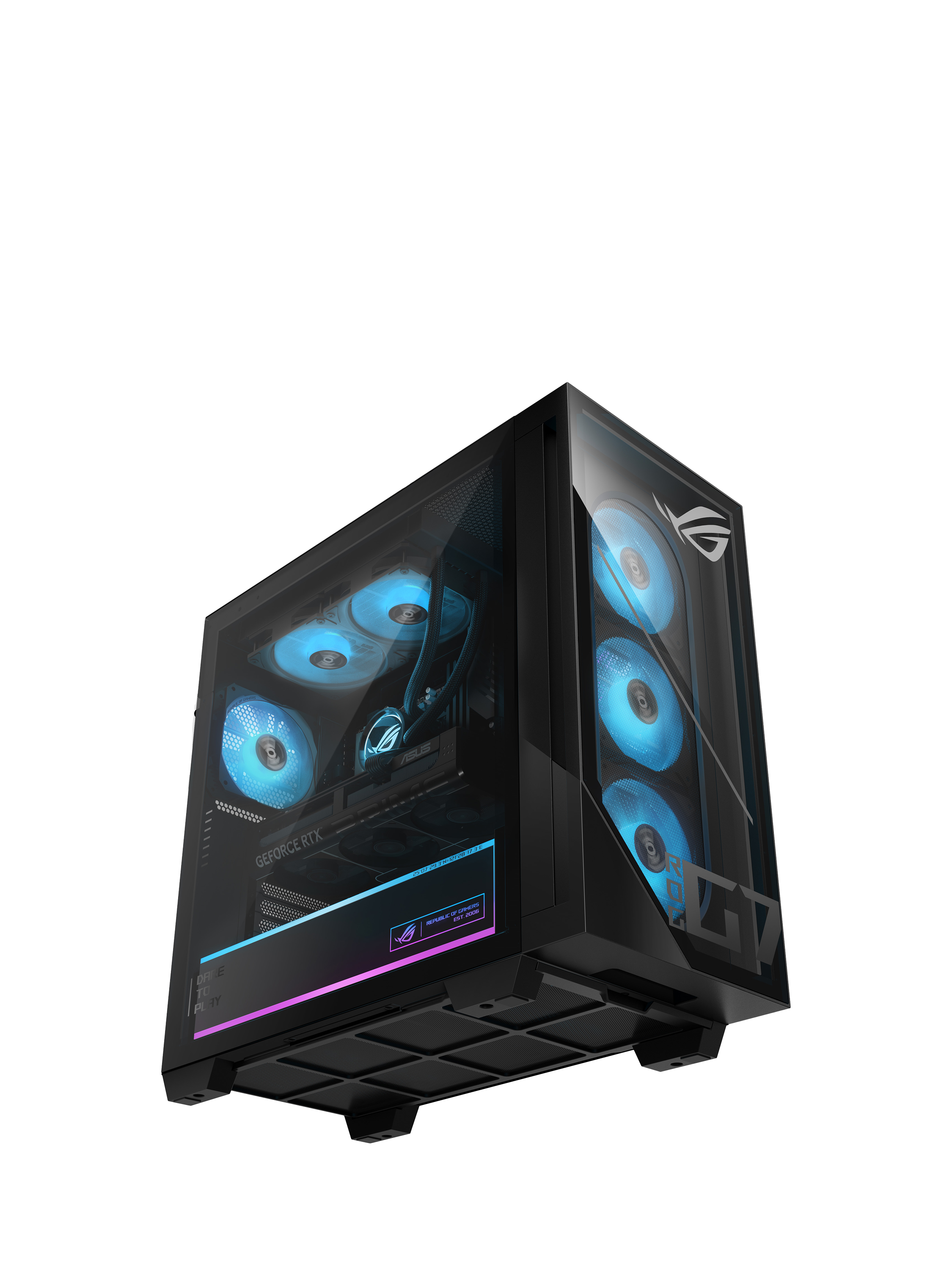 ASUS ROG G700 Gaming PC, AMD Ryzen Processor, RTX 5060 Ti, 16GB