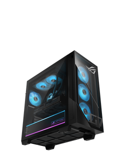 ASUS ROG G700 Gaming PC, AMD Ryzen 7 Processor, RTX 5070, 16GB RAM, 1TB SSD, with 3-month PC Game Pass, Black - view 2, Black