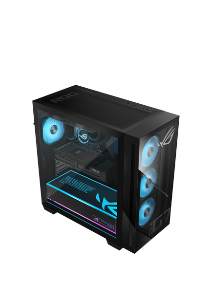 ASUS ROG G700 Gaming PC, AMD Ryzen 7 Processor, RTX 5080, 64GB RAM, 2TB SSD, with 3-month PC Game Pass, Black - view 2, Black
