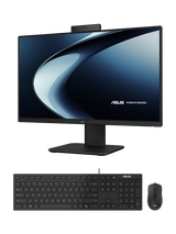 ASUS V400 AiO All-in-One Desktop PC, Intel Core i3 Processor, 8GB RAM, 512GB SSD, 23.8" Full HD, Black