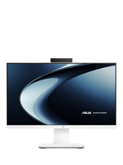 ASUS V400 AiO All-in-One Desktop PC, Intel Core i5 Processor, 8GB RAM, 512GB SSD, 23.8" Full HD, White, White