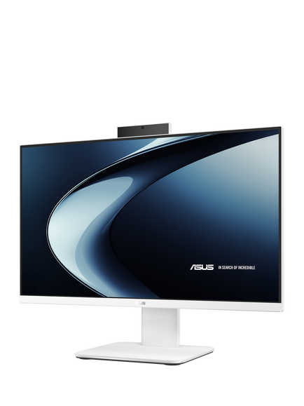 ASUS V400 AiO All-in-One Desktop PC, Intel Core i5 Processor, 8GB RAM, 512GB SSD, 23.8" Full HD, White - view 2, White