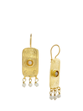 Ottoman Hands Anya Pearl Drop Earrings, Gold