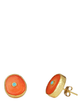 Ottoman Hands Amalfi Stud Earrings, Gold