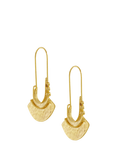 Ottoman Hands Selma Drop Earrings, Gold