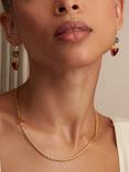Ottoman Hands Hydra Drop Earrings, Gold