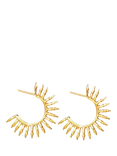 Ottoman Hands Aylin Sunshine Hoop Earrings, Gold