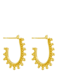 Ottoman Hands Raisa Hoop Earrings, Gold