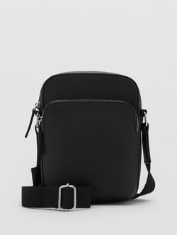 Mango Park Cross Body Handbag, Black