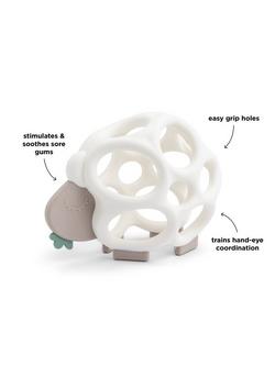 Done by Deer Sheepy Grip and Teether Toy - view 2, Sand