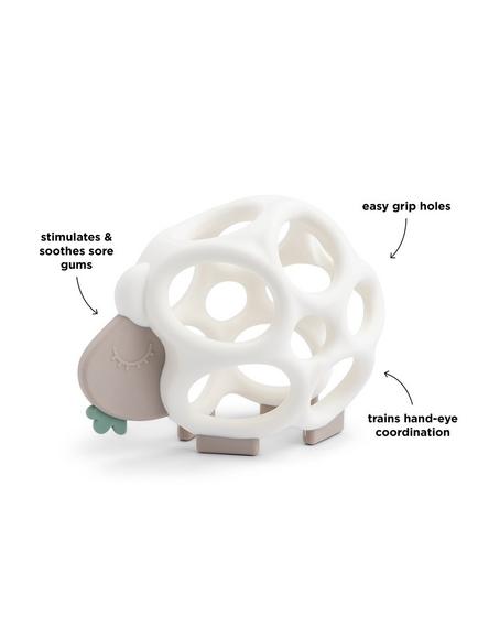 Done by Deer Sheepy Grip and Teether Toy - view 2, Sand