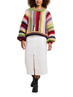 Wool And The Gang Le Pull Sweater Knitting Pattern - view 2, N/A