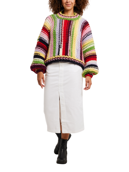 Wool And The Gang Le Pull Sweater Knitting Pattern - view 2, 