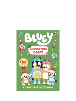 Bluey Christmas Craft Activity Book, Multi