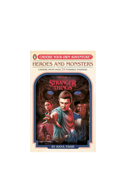 Stranger Things Rana Tahir 'Heroes and Monsters' Choose Your Own Adventure Book, Multi