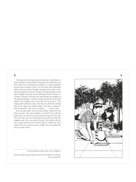 Stranger Things Rana Tahir 'Heroes and Monsters' Choose Your Own Adventure Book - view 2, Multi