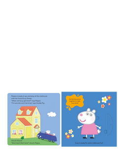Peppa Pig Peppa's Clubhouse Fun Press Out Kids' Book - view 2, Multi