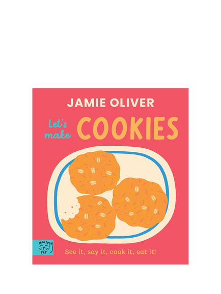 Jamie Oliver Jamie's Little Food Library Let's Make Cookies Kids' Book, Multi