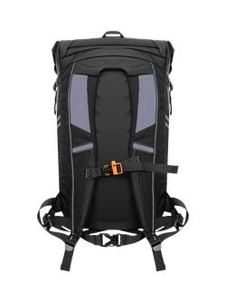 Proviz Reflective Rolltop Backpack, Silver - view 2, Silver