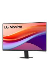 LG 27U421A Full HD Curved Monitor, 27”, Black