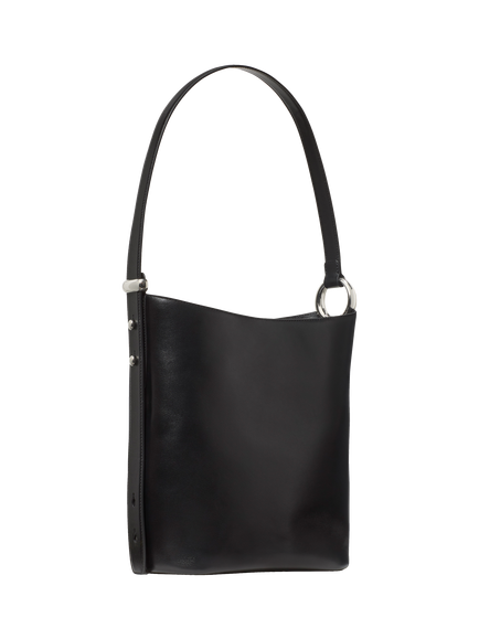 kate spade new york Halo Leather Crossbody Bucket Bag, Black, Black