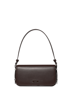 kate spade new york Liv Leather Shoulder Bag, Warm Acorn, Warm Acorn