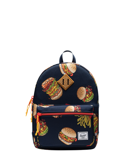 Herschel Supply Co. Kids' Heritage™ Backpack, Burgers & Fries, Burgers & Fries