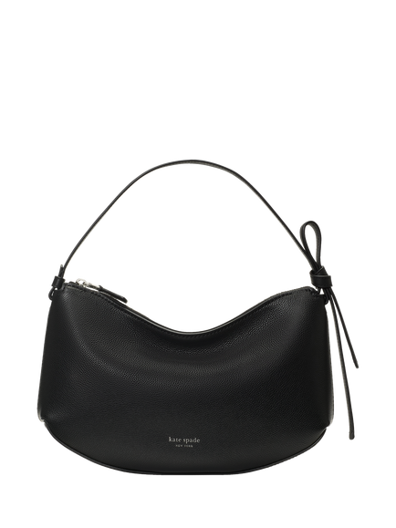 kate spade new york Loop Medium Leather Shoulder Bag, Black
