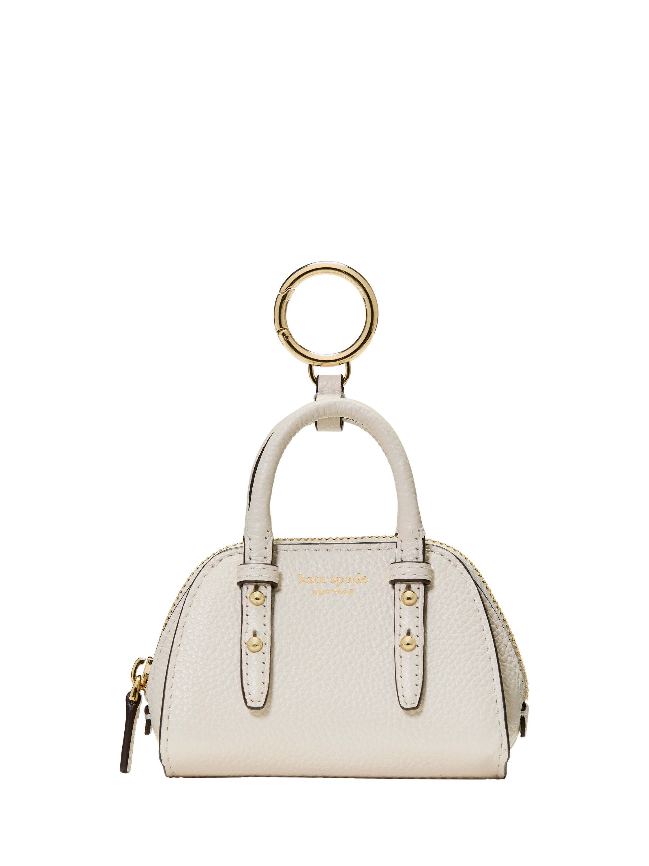 BEAU KiDフォーマルスーツ & kate spade bag kate spade new york Leather Mini Carryall Bag Charm, Cashew Milk