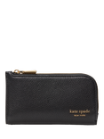 kate spade new york Devin Slim Leather Wallet, Black