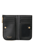 kate spade new york Devin Slim Leather Wallet, Black