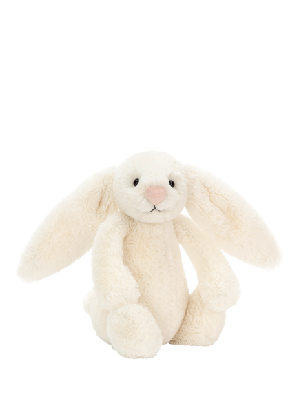 Jellycat Little Bashful Bunny Soft Toy, Cream, Cream