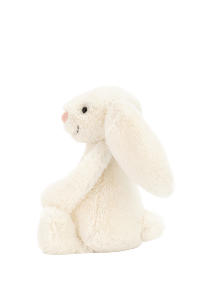 Jellycat Little Bashful Bunny Soft Toy, Cream - view 2, Cream