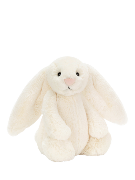 Jellycat Bashful Bunny Soft Toy, Cream, Cream