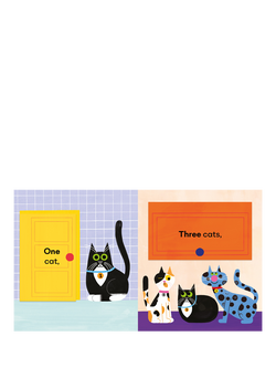 Nosy Crow One Cat Two Cats Kids' Book - view 2, Multi