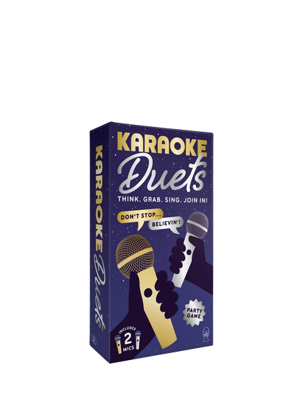 Lucky Egg Karaoke Duets Party Game, Blue