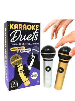 Lucky Egg Karaoke Duets Party Game - view 2, Blue
