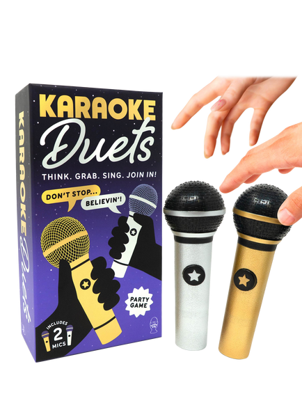Lucky Egg Karaoke Duets Party Game - view 2, Blue