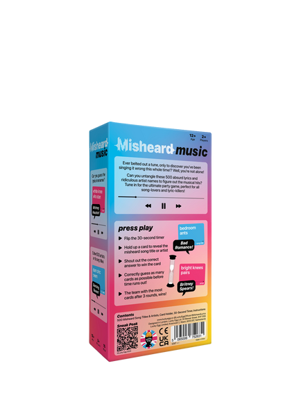 Lucky Egg Misheard Music Party Game - view 2, Multi