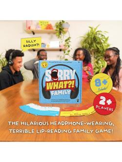 Lucky Egg Sorry What? Family Edition Party Game - view 2, Blue