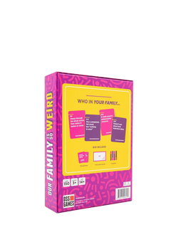DSS Games Our Family Is So Weird Party Game - view 2, Pink